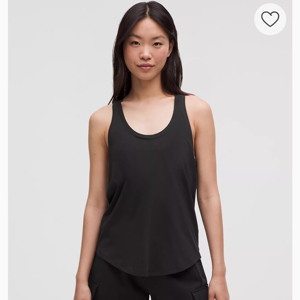 Lululemon Black Racerback Top